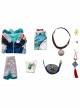 Honkai Star Rail HuoHuo Halloween Cosplay Costume Set Without Tail