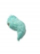 Honkai Star Rail HuoHuo Halloween Cosplay Accessories Green Furry Tail