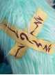 Honkai Star Rail HuoHuo Halloween Cosplay Accessories Green Furry Tail
