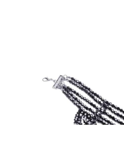 Sexy Black Tassel Clavicle Chain Gothic Pendant Necklace