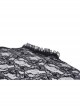 Black Thin Lace And Exquisite Lace Embellished With Gothic Style Long Sleeved Sexy Shawl