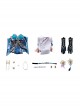 Game Honkai Star Rail Ruan Mel Halloween Cosplay Costume Full Set