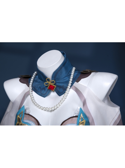 Game Honkai Star Rail Ruan Mel Halloween Cosplay Costume Full Set