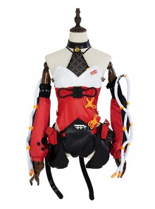 Game Zenless Zone Zero Nekomiya Mana Halloween Cosplay Costume Full Set