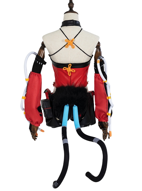 Game Zenless Zone Zero Nekomiya Mana Halloween Cosplay Costume Full Set
