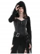 Personalized Distressed Woven Gothic Hooded Devil Cloak