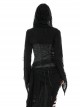 Personalized Distressed Woven Gothic Hooded Devil Cloak