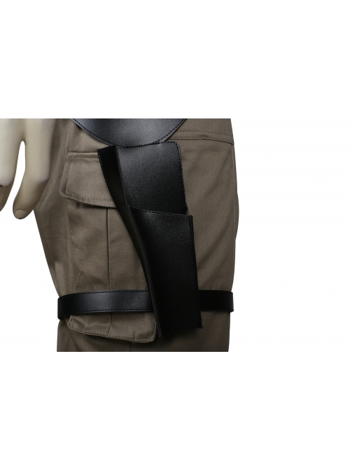 Rogue One A Star Wars Story Cassian Andor Halloween Cosplay Costume Brown Trousers