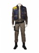Rogue One A Star Wars Story Cassian Andor Halloween Cosplay Costume Brown Trousers