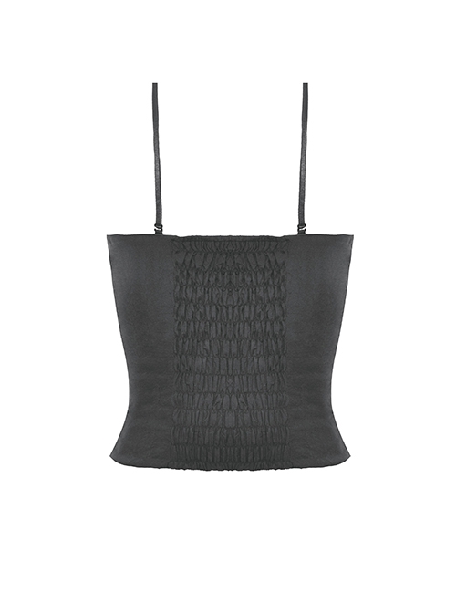 Sexy Black Lace Waist Cross Waist Lace Up Gothic Suspender Corset