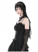 Sexy Black Lace Waist Cross Waist Lace Up Gothic Suspender Corset