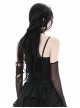 Sexy Black Lace Waist Cross Waist Lace Up Gothic Suspender Corset