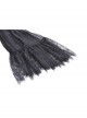 Sexy Black See Through Mesh Lace V Neck Gothic Style Long Coat