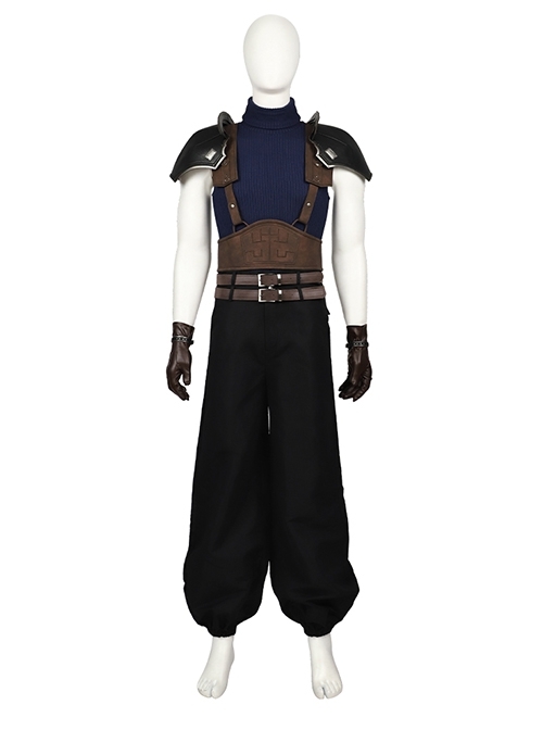 Game Final Fantasy VII Zack Fair Halloween Cosplay Costume Set Without Boots