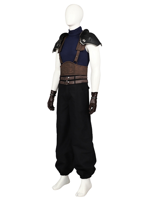 Game Final Fantasy VII Zack Fair Halloween Cosplay Costume Set Without Boots