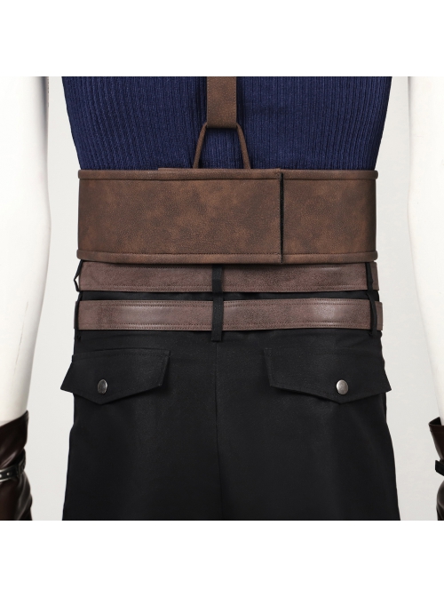 Game Final Fantasy VII Zack Fair Halloween Cosplay Costume Set Without Boots