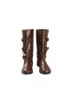 Movie Rebel Moon A Child Of Fire Kora Halloween Cosplay Accessories Brown Boots