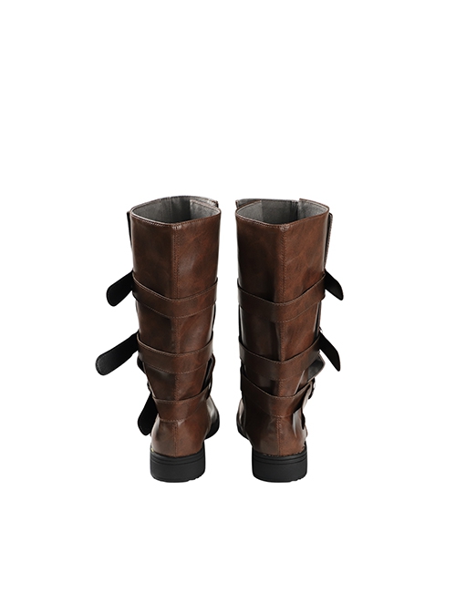 Movie Rebel Moon A Child Of Fire Kora Halloween Cosplay Accessories Brown Boots