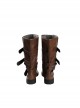 Movie Rebel Moon A Child Of Fire Kora Halloween Cosplay Accessories Brown Boots