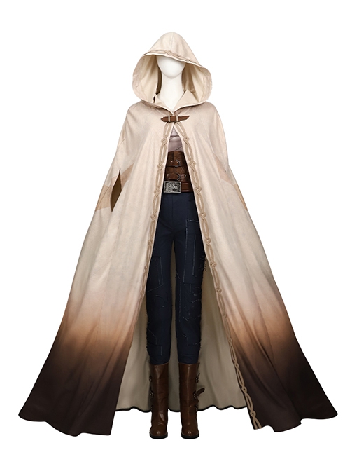 Movie Rebel Moon A Child Of Fire Kora Halloween Cosplay Accessories Brown Boots