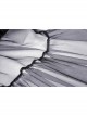 Black Personality High And Low Layered Printed Net Gauze Punk Wind Fluffy Long Skirt