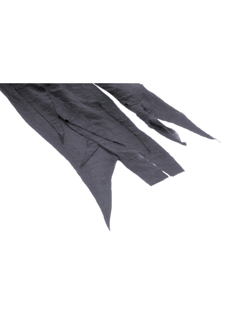 Black Decadent Irregular Mesh Punk Style Sexy Skirt