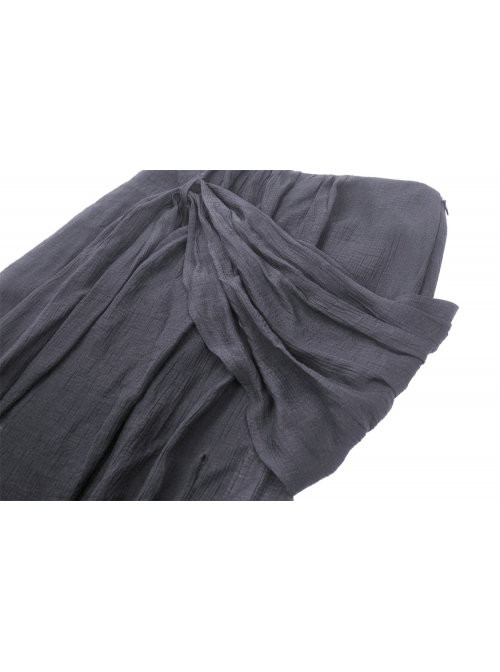 Black Decadent Irregular Mesh Punk Style Sexy Skirt