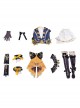 Game Genshin Impact Navia Halloween Cosplay Costume Set Without Hat