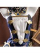 Game Genshin Impact Navia Halloween Cosplay Costume Set Without Hat