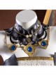 Game Genshin Impact Navia Halloween Cosplay Costume Set Without Hat