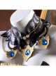Game Genshin Impact Navia Halloween Cosplay Costume Set Without Hat