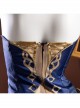 Game Genshin Impact Navia Halloween Cosplay Costume Set Without Hat