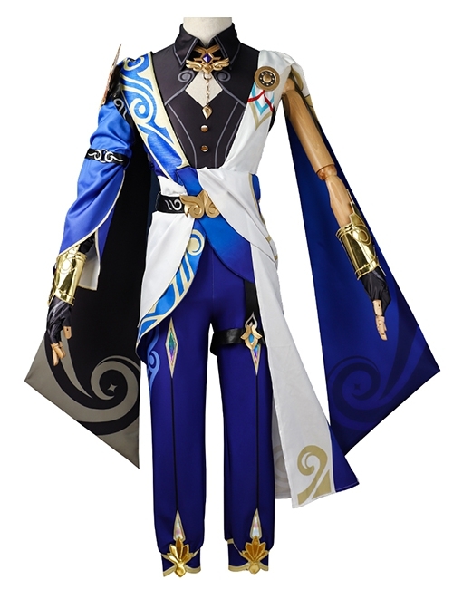 Game Honkai Star Rail Dr.Ratio Halloween Cosplay Costume Full Set