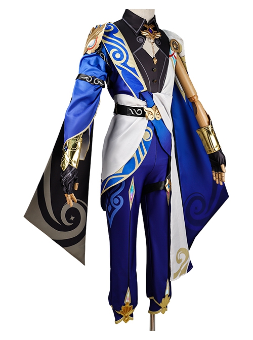 Game Honkai Star Rail Dr.Ratio Halloween Cosplay Costume Full Set