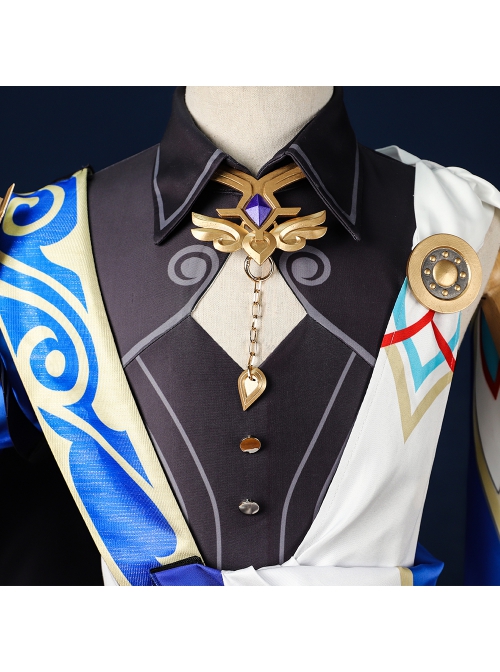 Game Honkai Star Rail Dr.Ratio Halloween Cosplay Costume Full Set