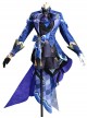 Game Genshin Impact Furina Dark Version Halloween Cosplay Costume Full Set