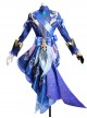 Game Genshin Impact Furina Dark Version Halloween Cosplay Costume Full Set
