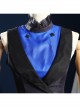 Game Genshin Impact Furina Dark Version Halloween Cosplay Costume Full Set
