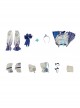 Game Honkai Star Rail March 7th Skin Halloween Cosplay Costume Full Set