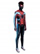 Game Spider-Man Miles Morales Evolution Suit Halloween Cosplay Costume Bodysuit Full Set