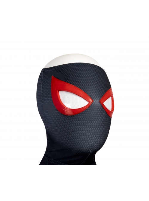 Game Spider-Man Miles Morales Evolution Suit Halloween Cosplay Costume Bodysuit Full Set
