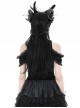 Black Sexy See Through Shoulder Lace Lace Gothic Sleeveless Top