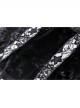 Black Sexy See Through Shoulder Lace Lace Gothic Sleeveless Top