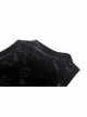 Black Sexy See Through Shoulder Lace Lace Gothic Sleeveless Top