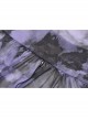 Sexy Black And Purple Dyed Lace Front Punk Style Slightly See Through Suspender Dress