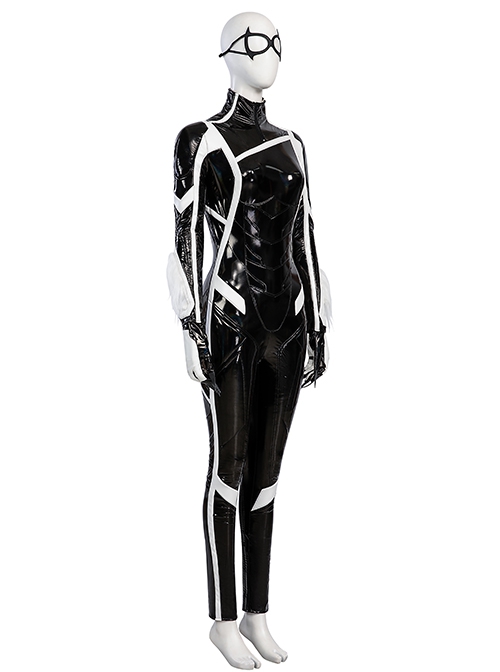 Game Spider-Man 2 Black Cat Felicia Hardy Halloween Cosplay Costume Set Without Boots