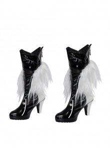 Game Spider-Man 2 Black Cat Felicia Hardy Halloween Cosplay Accessories Black Boots
