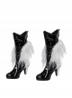 Game Spider-Man 2 Black Cat Felicia Hardy Halloween Cosplay Accessories Black Boots