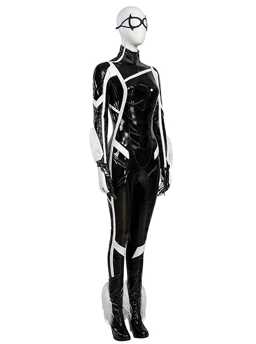 Game Spider-Man 2 Black Cat Felicia Hardy Halloween Cosplay Accessories Black Boots