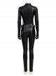 The Dark Knight Rises Catwoman Halloween Cosplay Costume Set Without Boots Without Mask